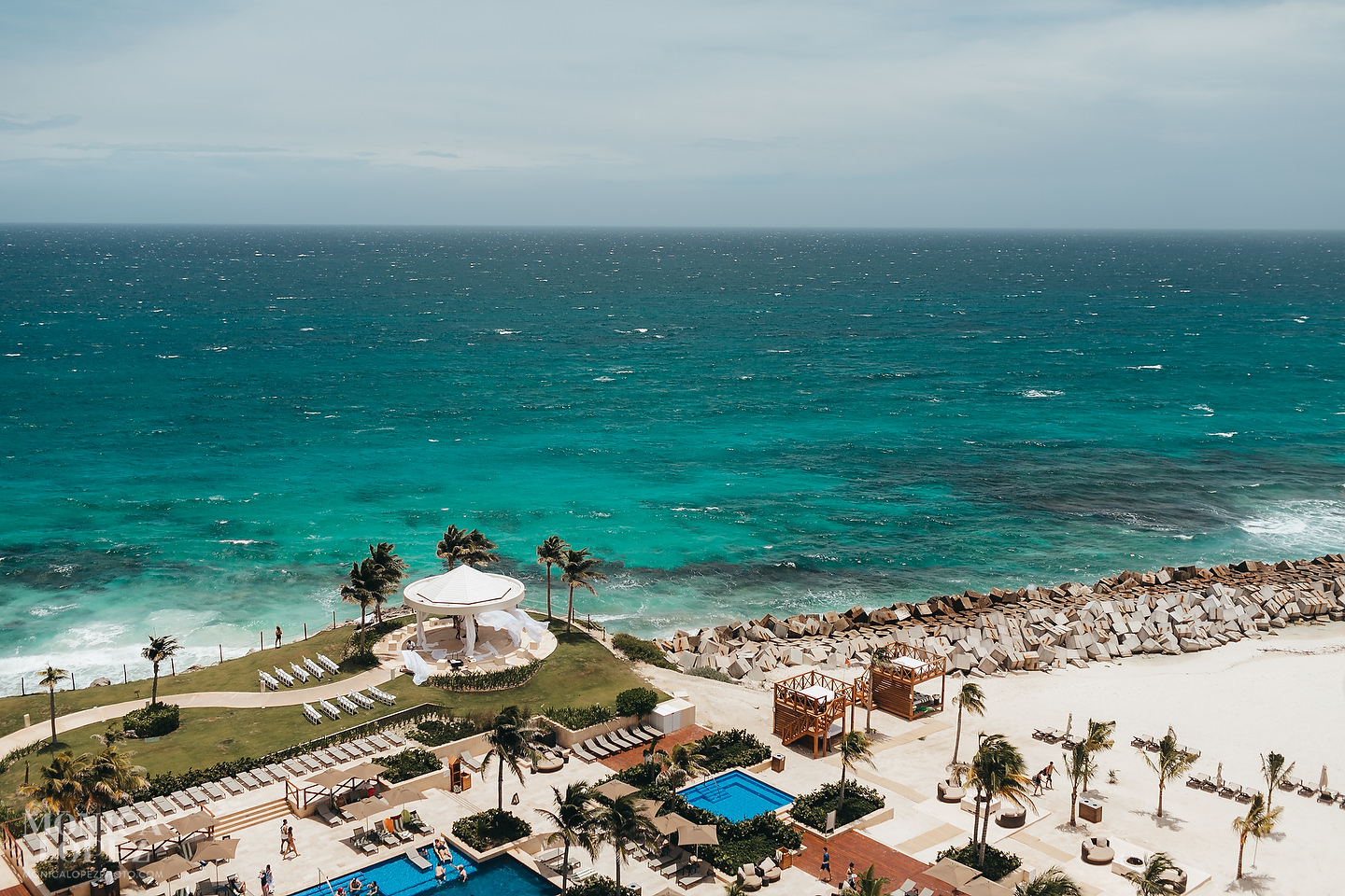 Hyatt Ziva Cancun Wedding by Monica Lopez Photography