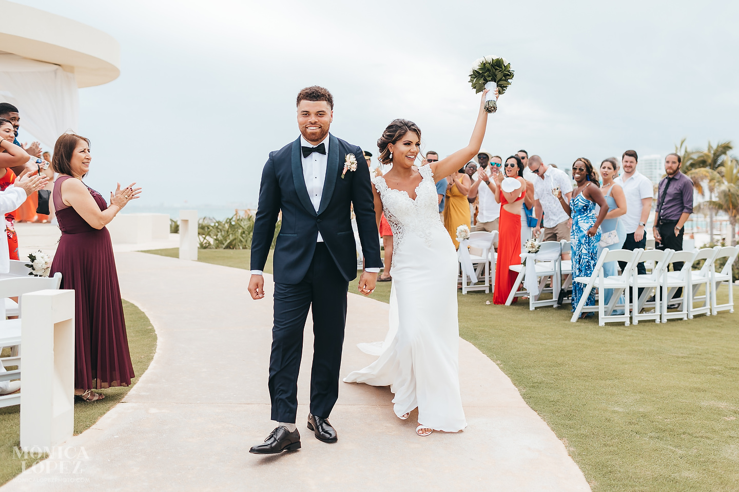 Hyatt Ziva Cancun Wedding by Monica Lopez Photography