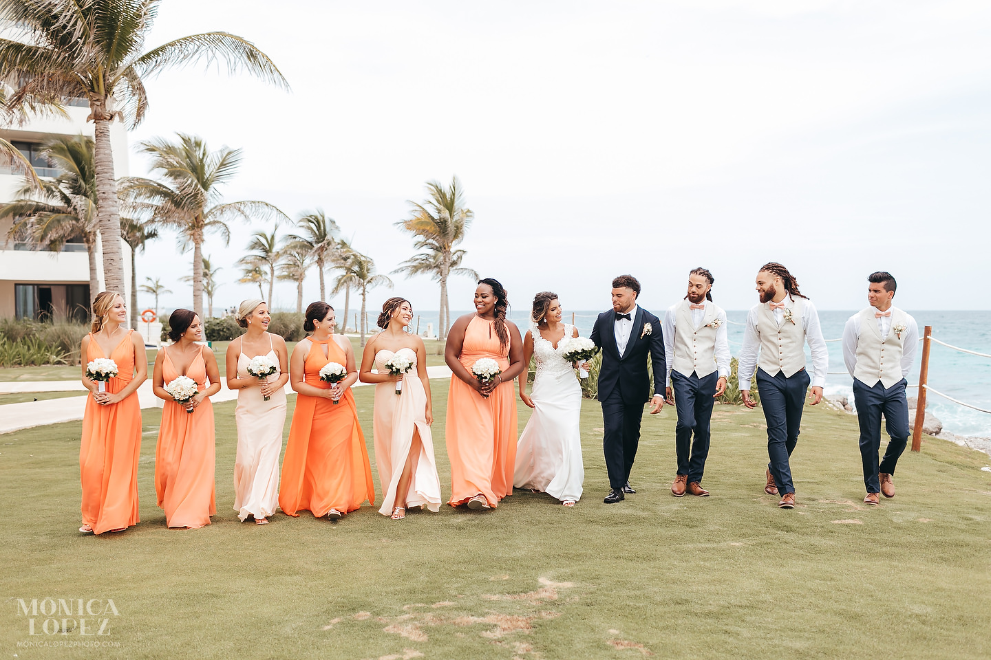 Hyatt Ziva Cancun Wedding by Monica Lopez Photography