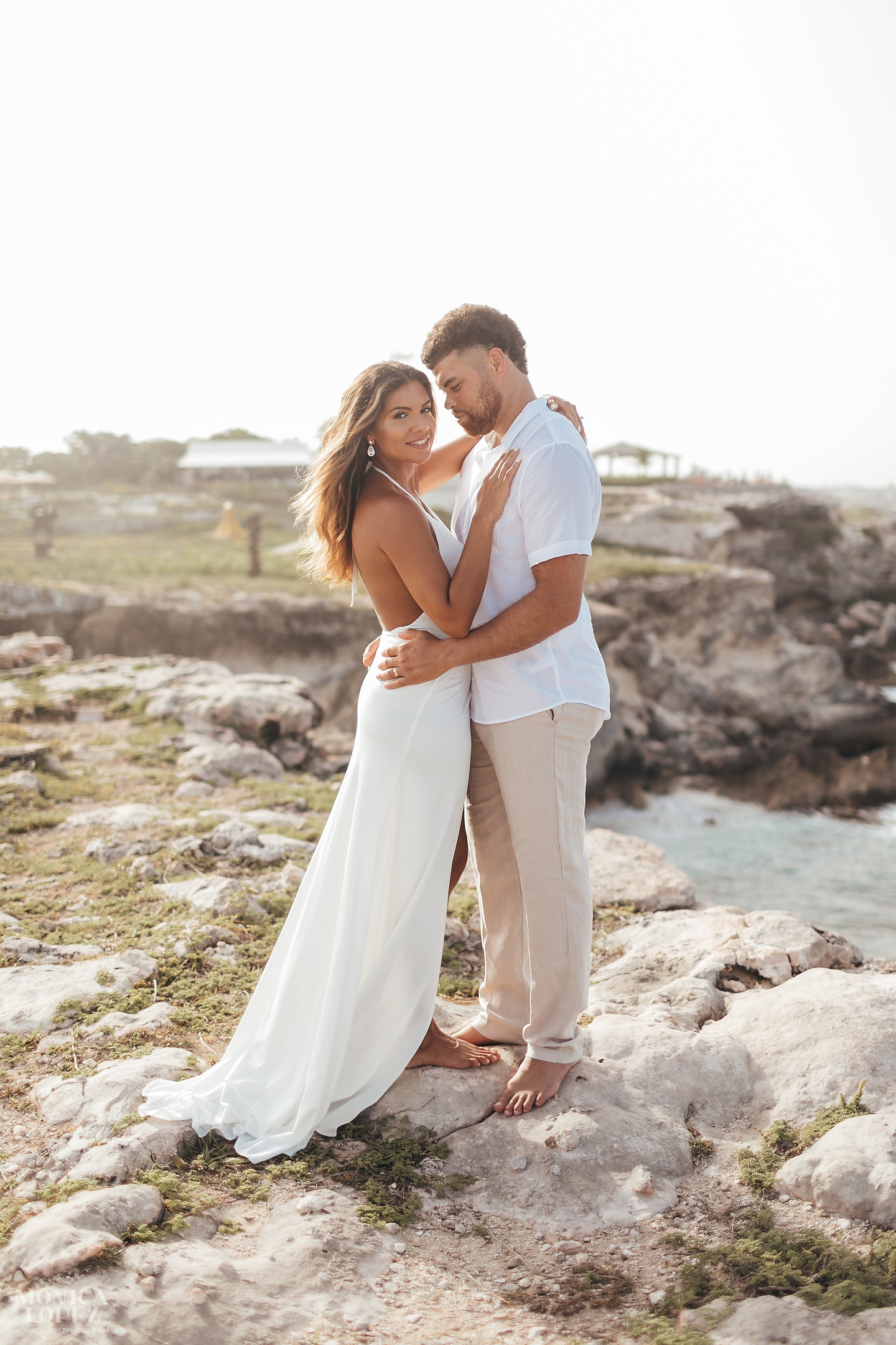 Isla Mujeres Trash The Dress by Monica Lopez Photography