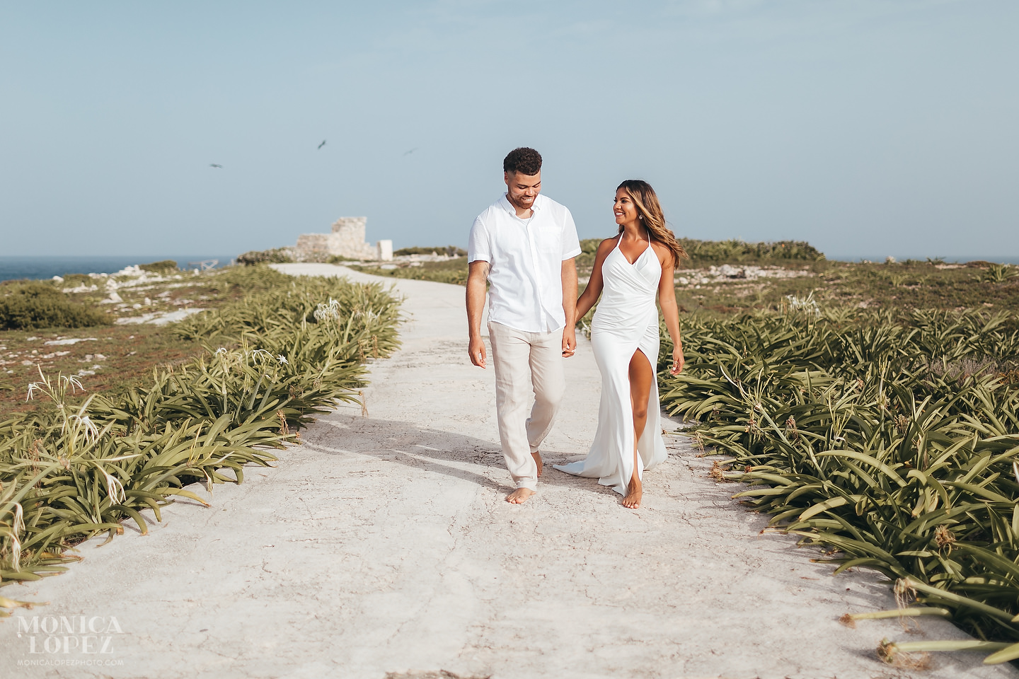 Isla Mujeres Trash The Dress by Monica Lopez Photography