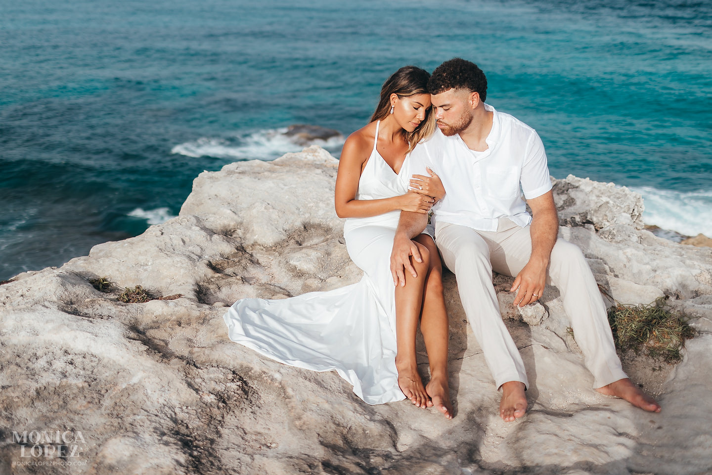 Isla Mujeres Trash The Dress by Monica Lopez Photography