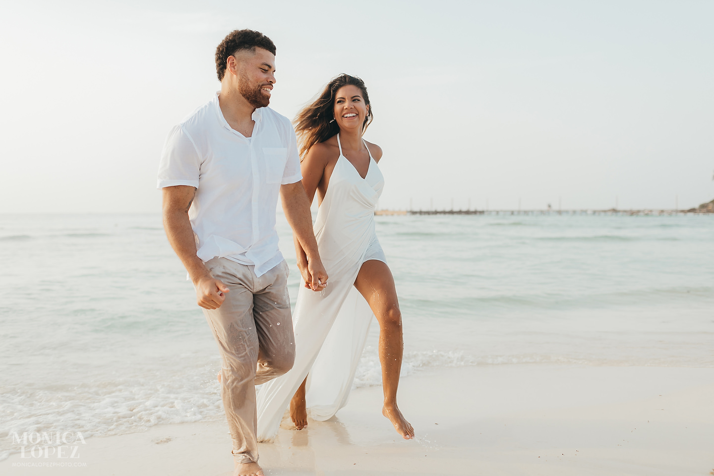 Isla Mujeres Trash The Dress by Monica Lopez Photography