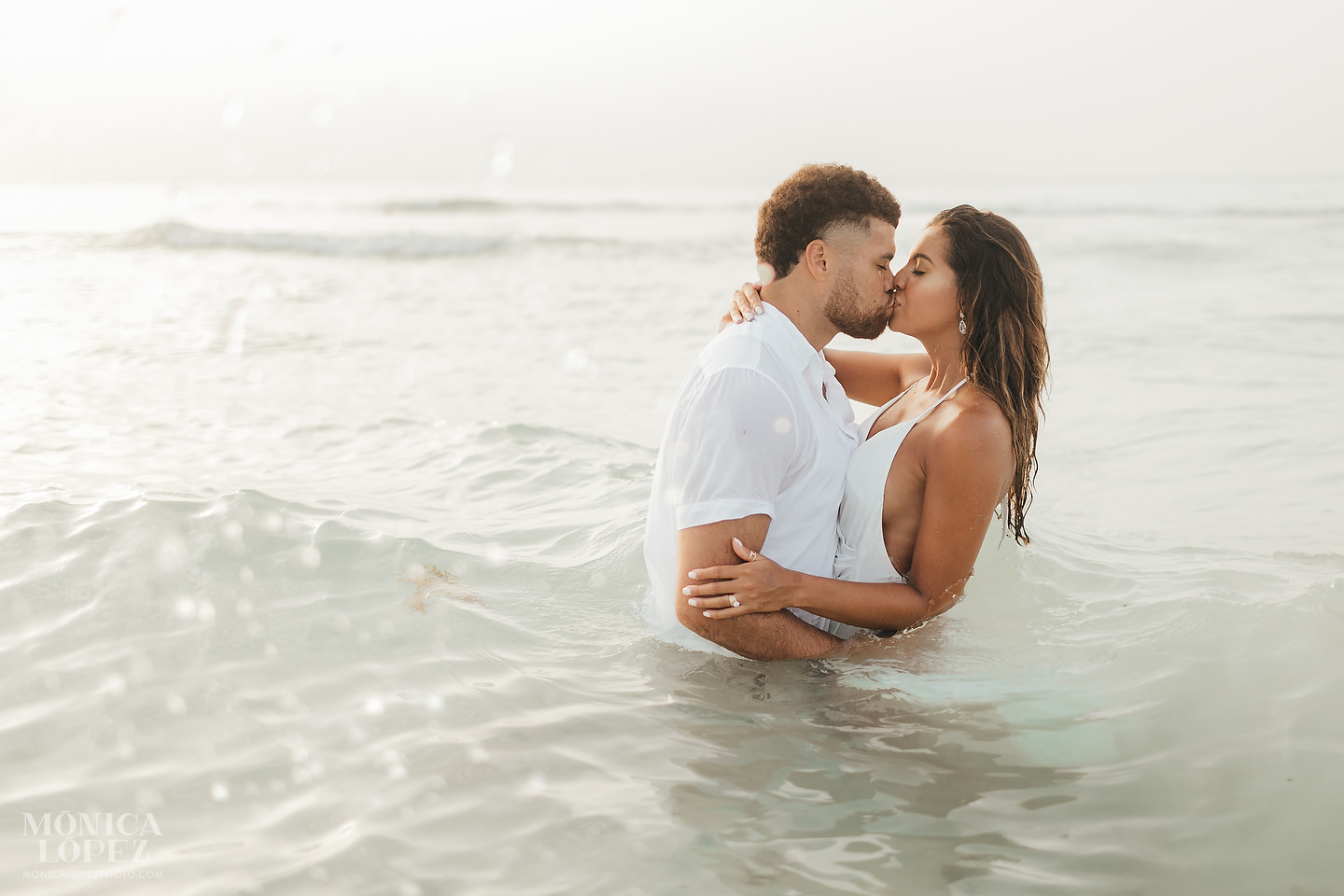 Isla Mujeres Trash The Dress by Monica Lopez Photography