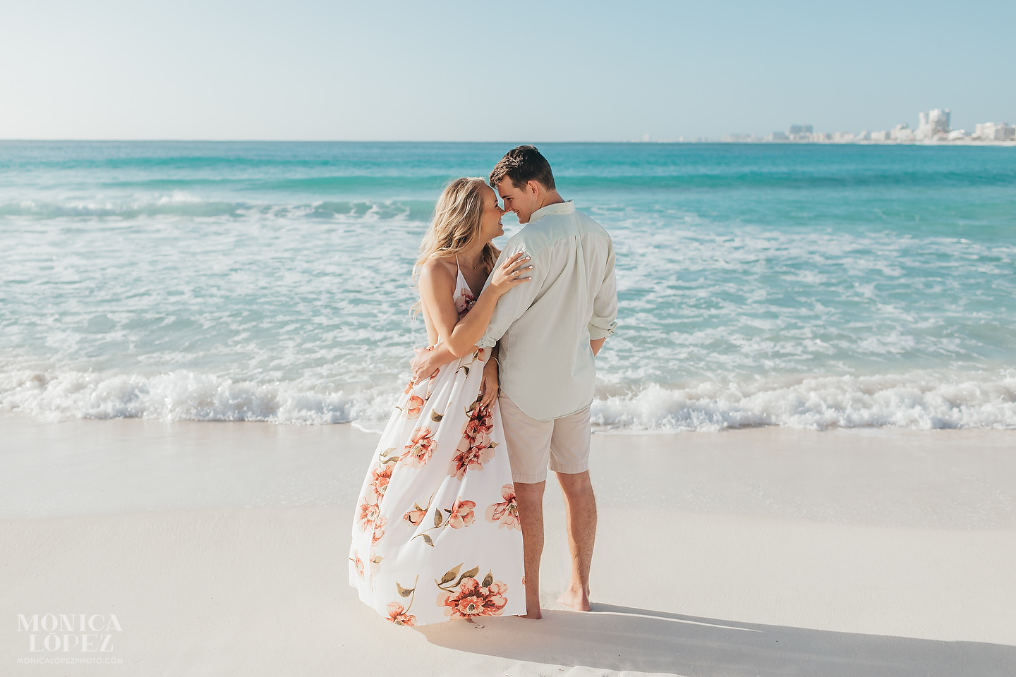 Cancun Romantic Portraits, Quintana Roo, Mexico by Monica Lopez Photography