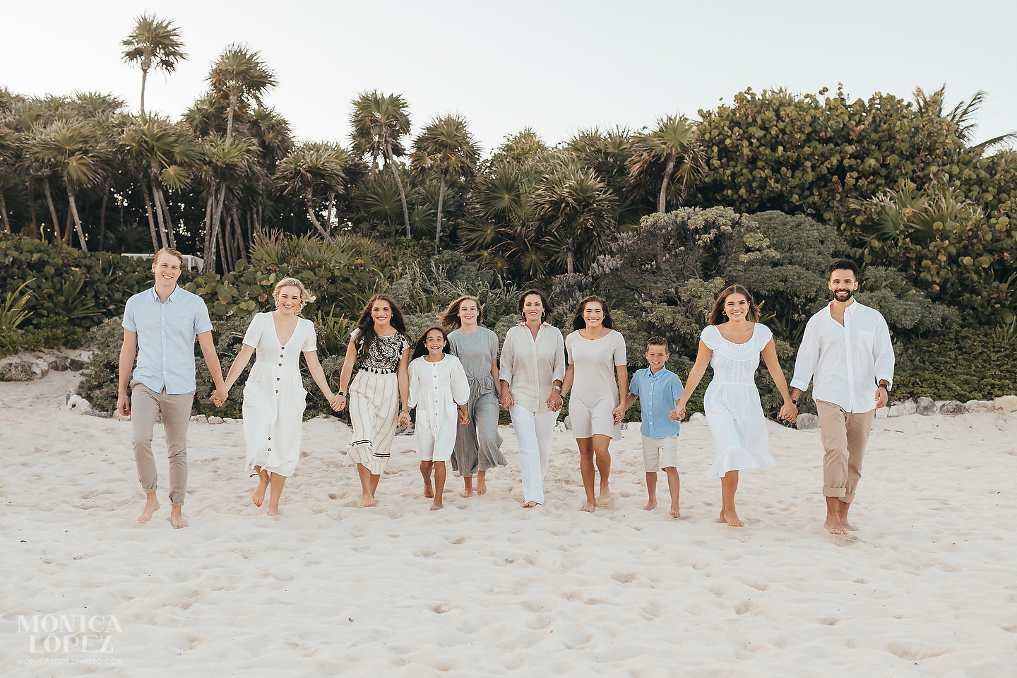 Grand Luxxe at Vidanta Riviera Maya Family Portraits by Monica Lopez Photography