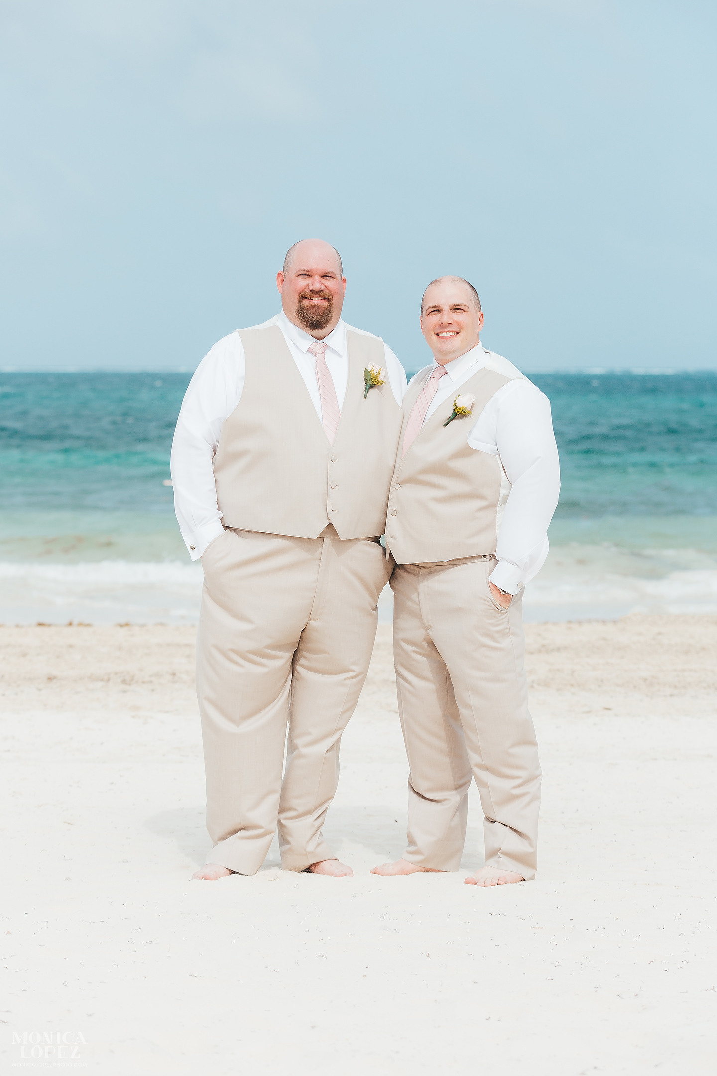 Excellence Riviera Cancun Beach Wedding by Monica Lopez Photography