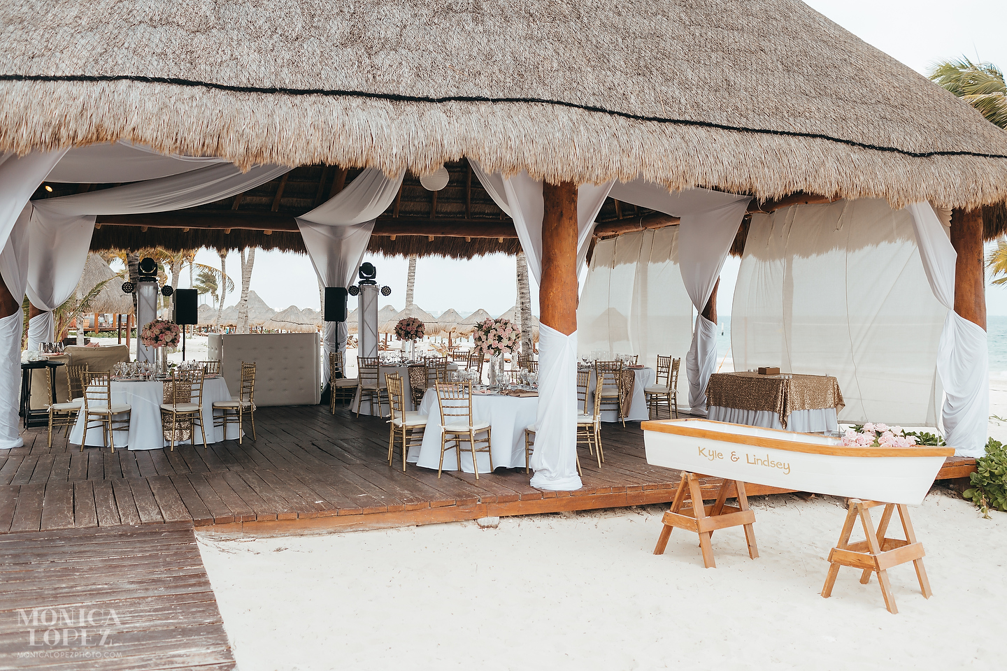 Excellence Riviera Cancun Beach Wedding Lindsey Kyle