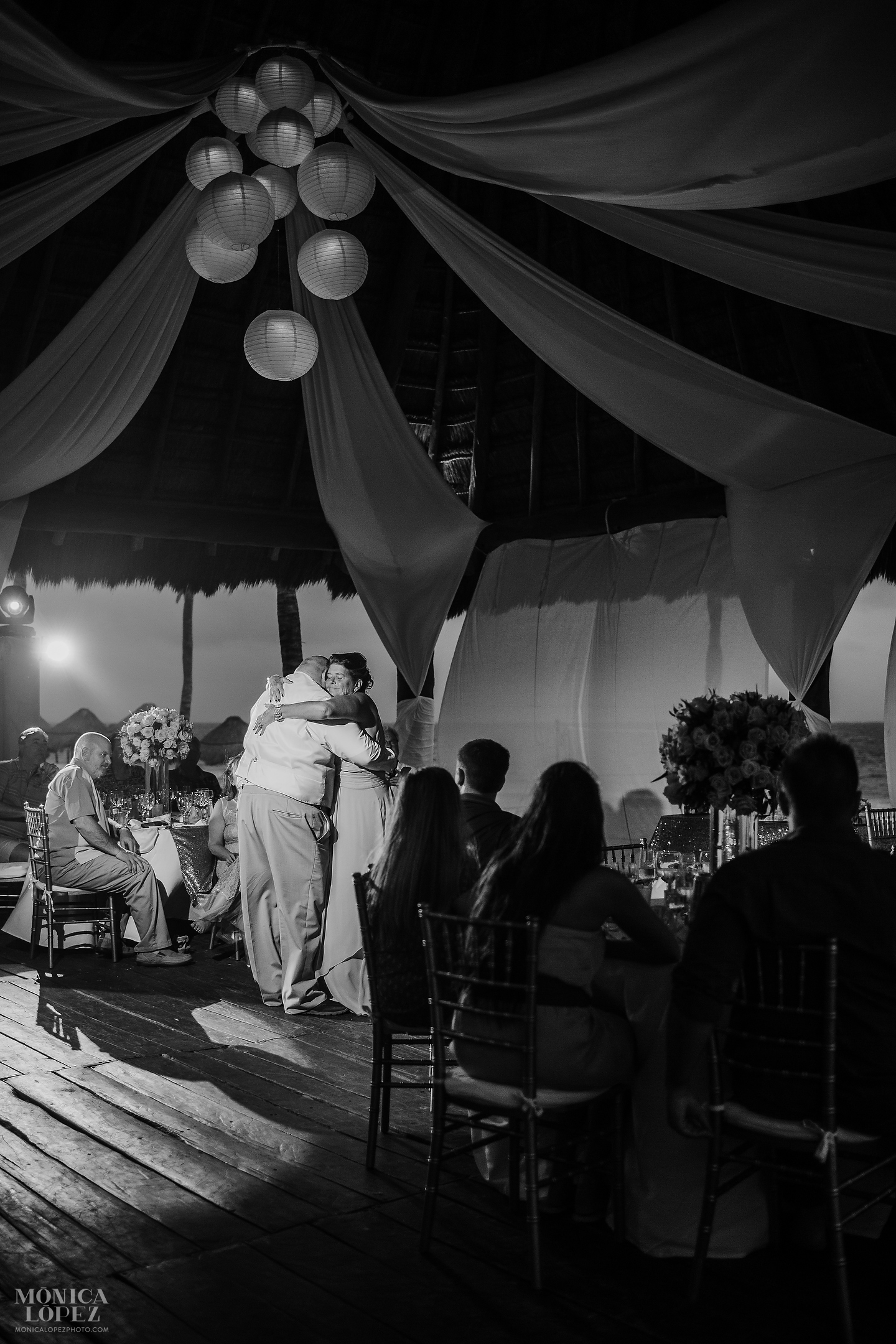 Excellence Riviera Cancun Beach Wedding by Monica Lopez Photography