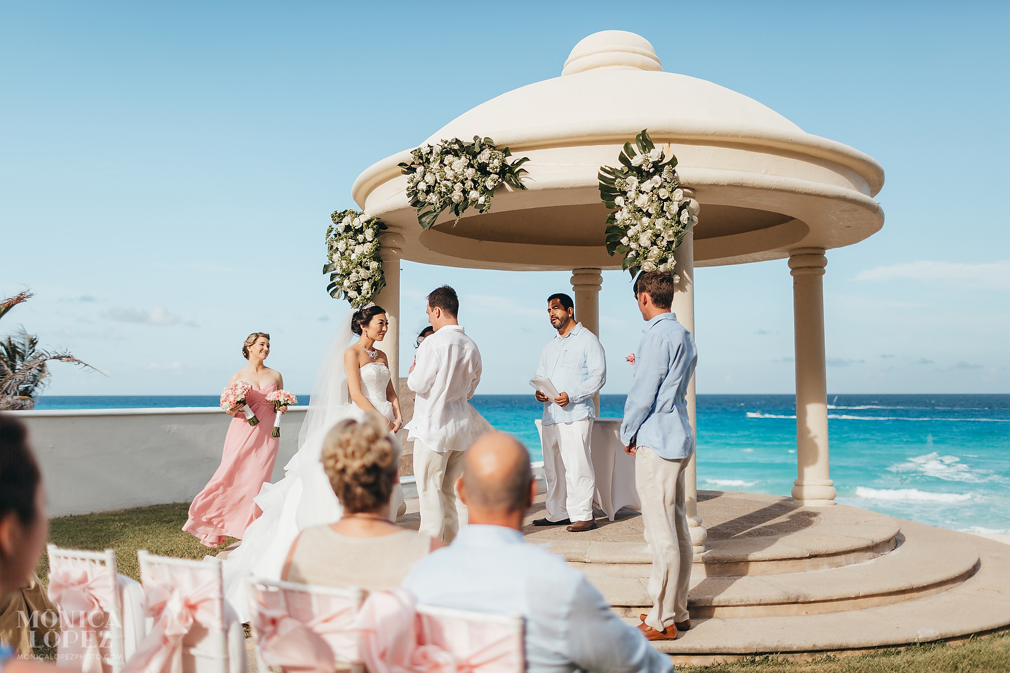 Marriott Cancun Wedding by Monica Lopez Photography