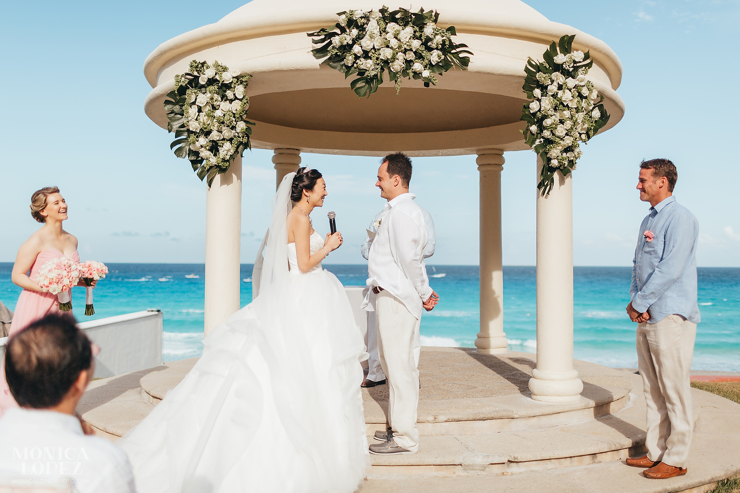 Marriott Cancun Wedding by Monica Lopez Photography