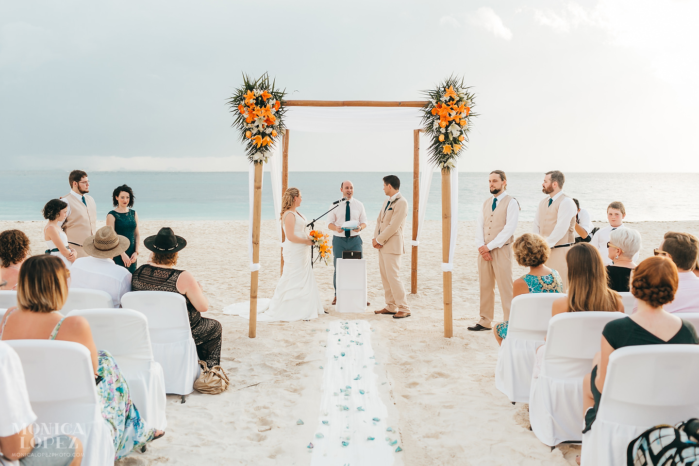 Privilege Aluxes Wedding in Isla Mujeres by Monica Lopez Photography