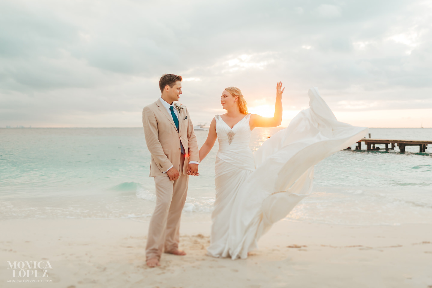 Privilege Aluxes Wedding in Isla Mujeres by Monica Lopez Photography