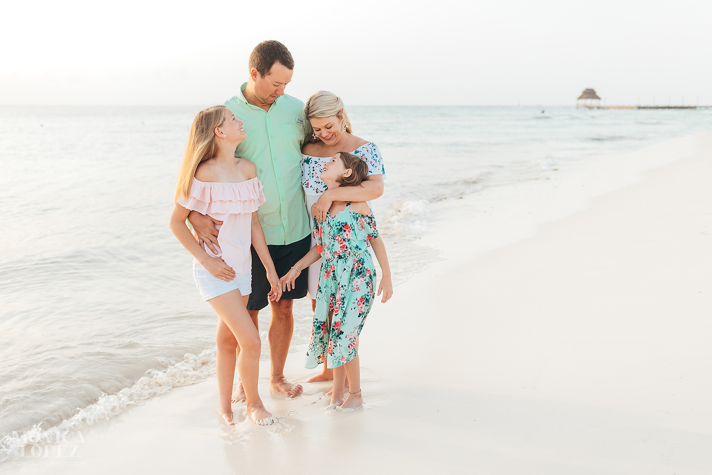 Isla Mujeres Family Portraits by Monica Lopez Photography