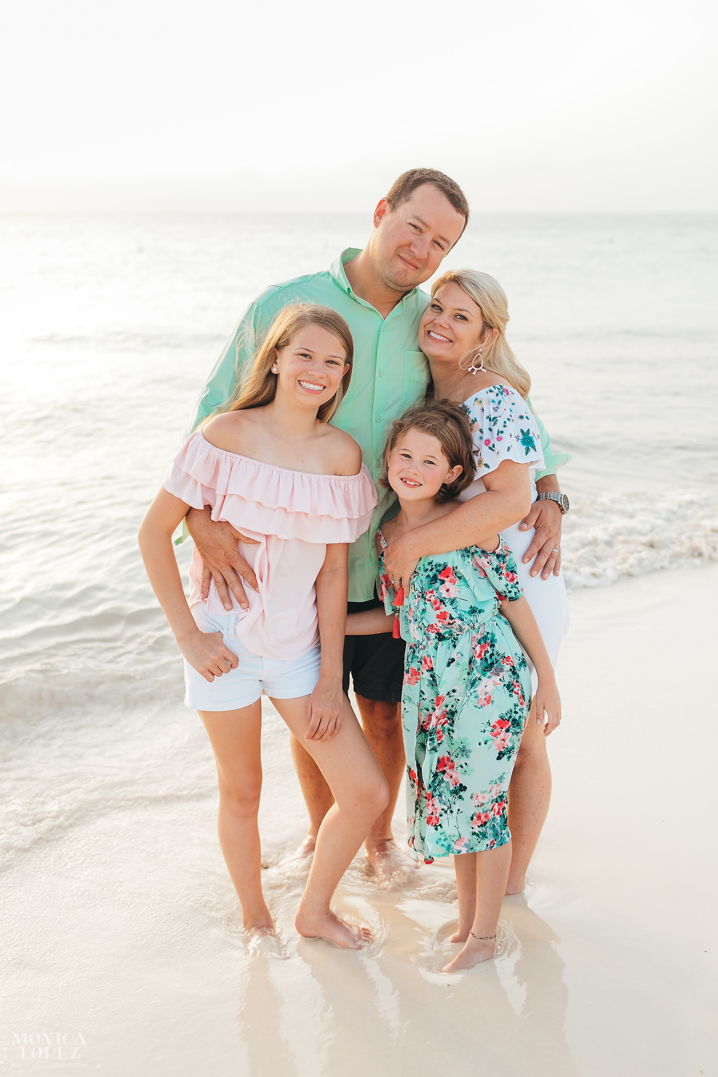 Isla Mujeres Family Portraits by Monica Lopez Photography
