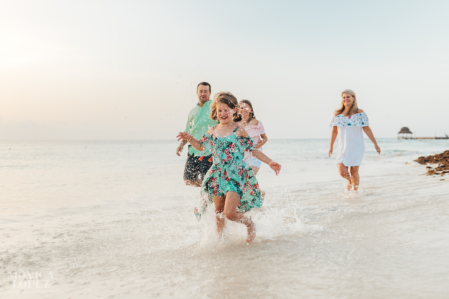 Isla Mujeres Family Portraits by Monica Lopez Photography