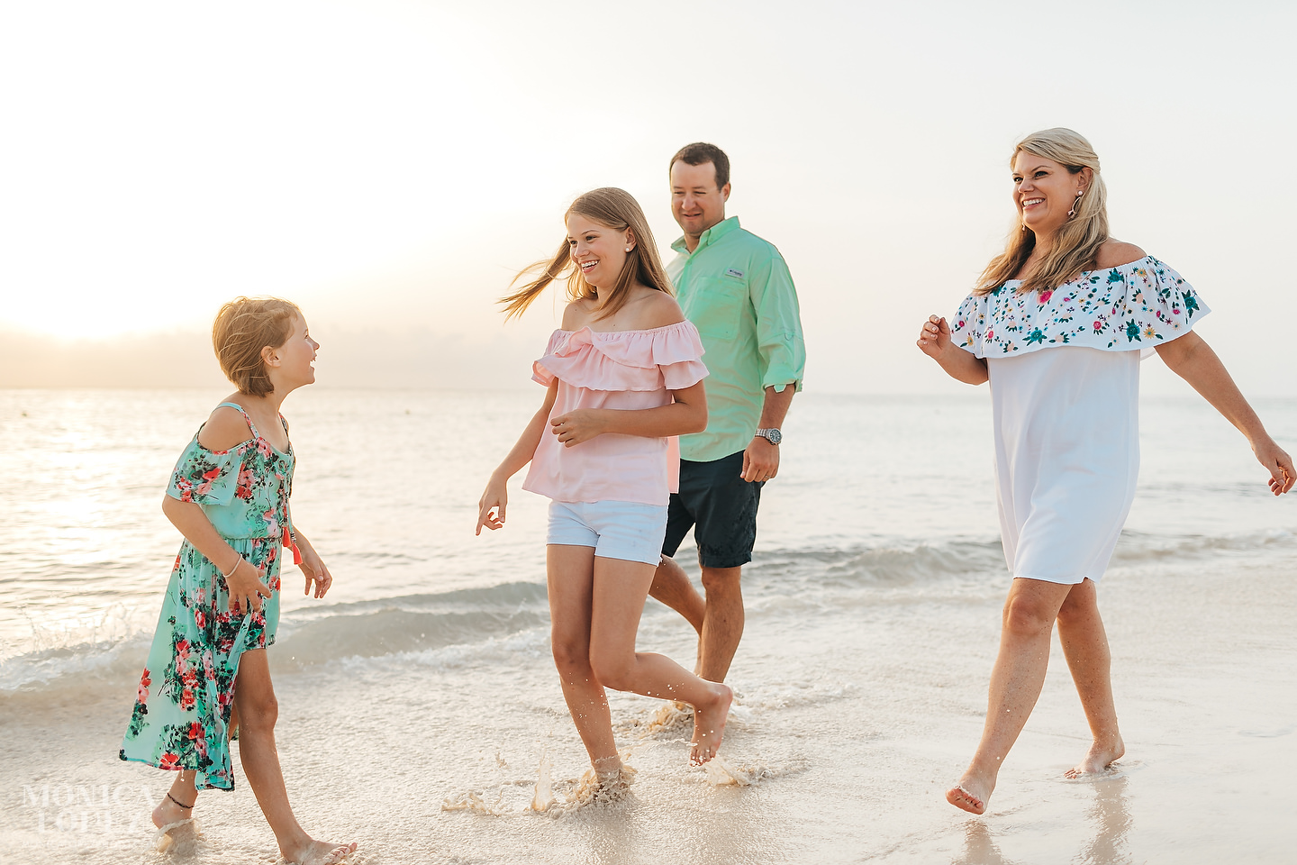 Isla Mujeres Family Portraits by Monica Lopez Photography