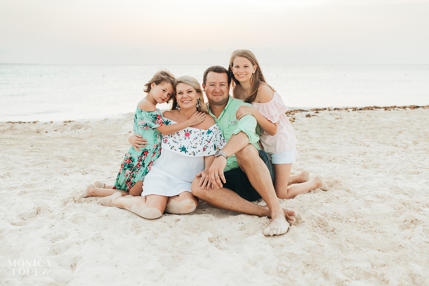 Isla Mujeres Family Portraits by Monica Lopez Photography