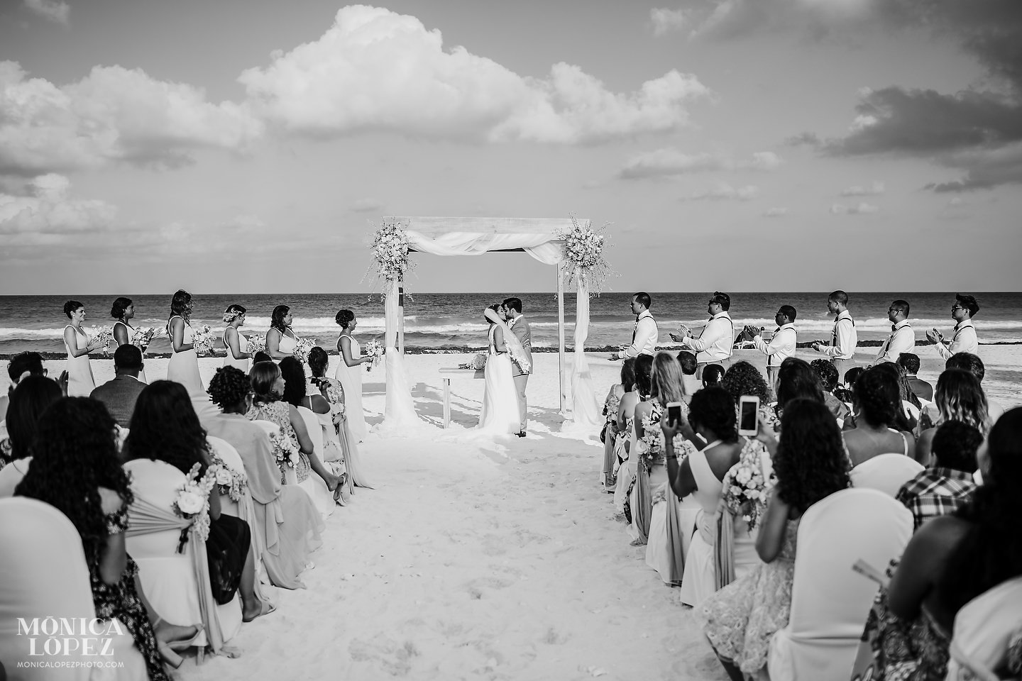 Omni Cancun Wedding by Monica Lopez Photography