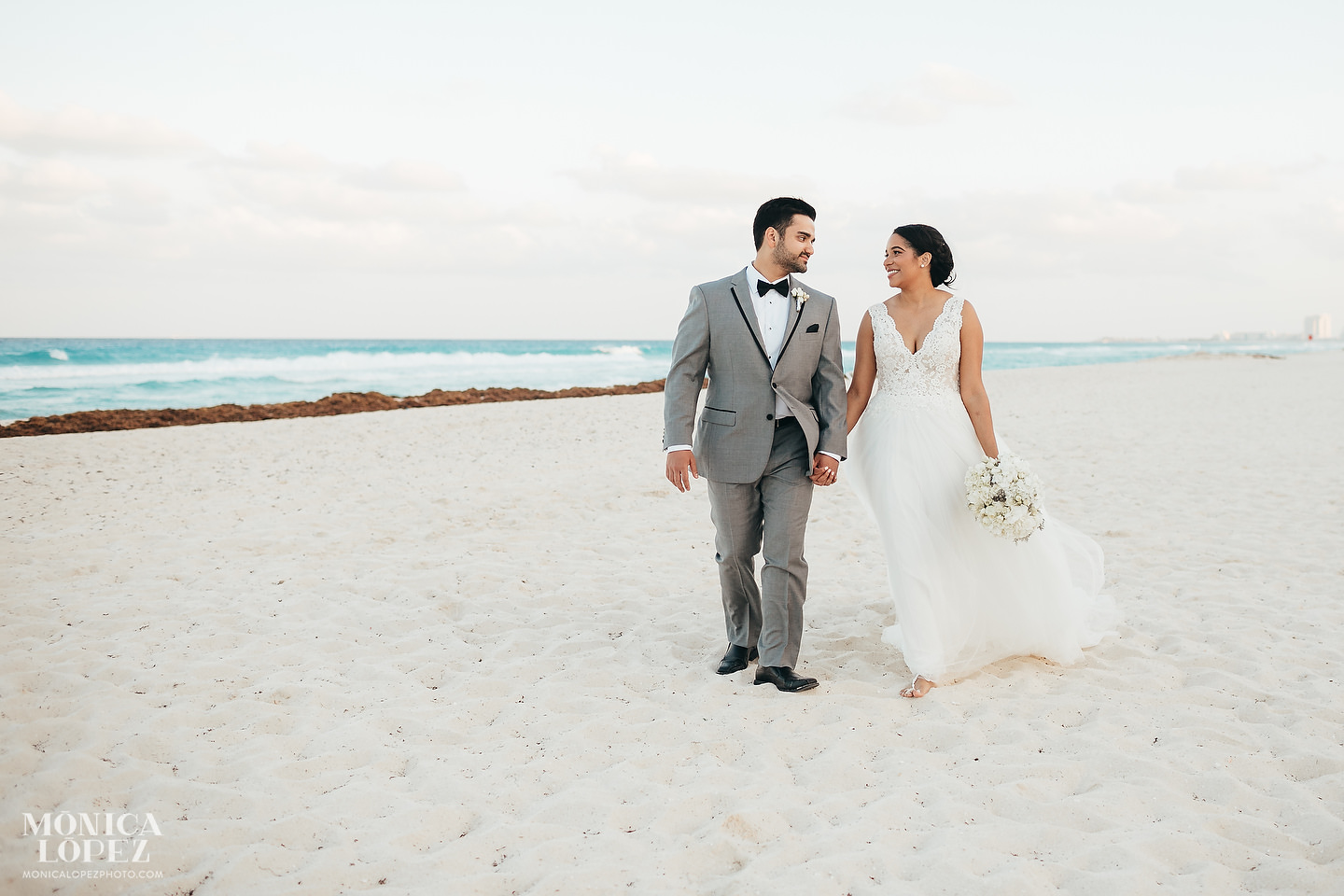 Omni Cancun Wedding by Monica Lopez Photography