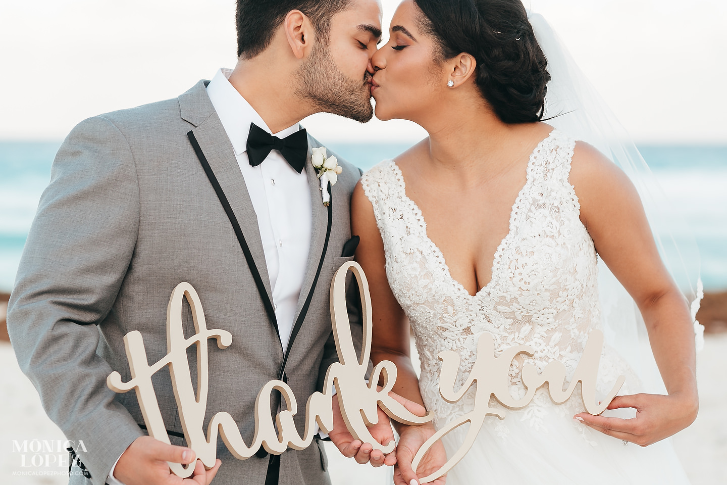 Omni Cancun Wedding by Monica Lopez Photography