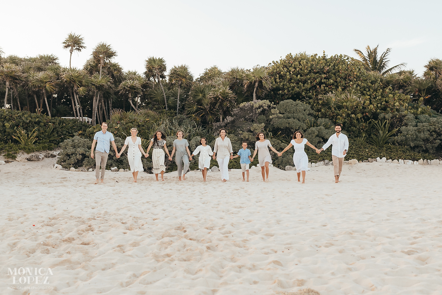 Grand Luxxe Riviera Maya Family Portraits by Monica Lopez Photography