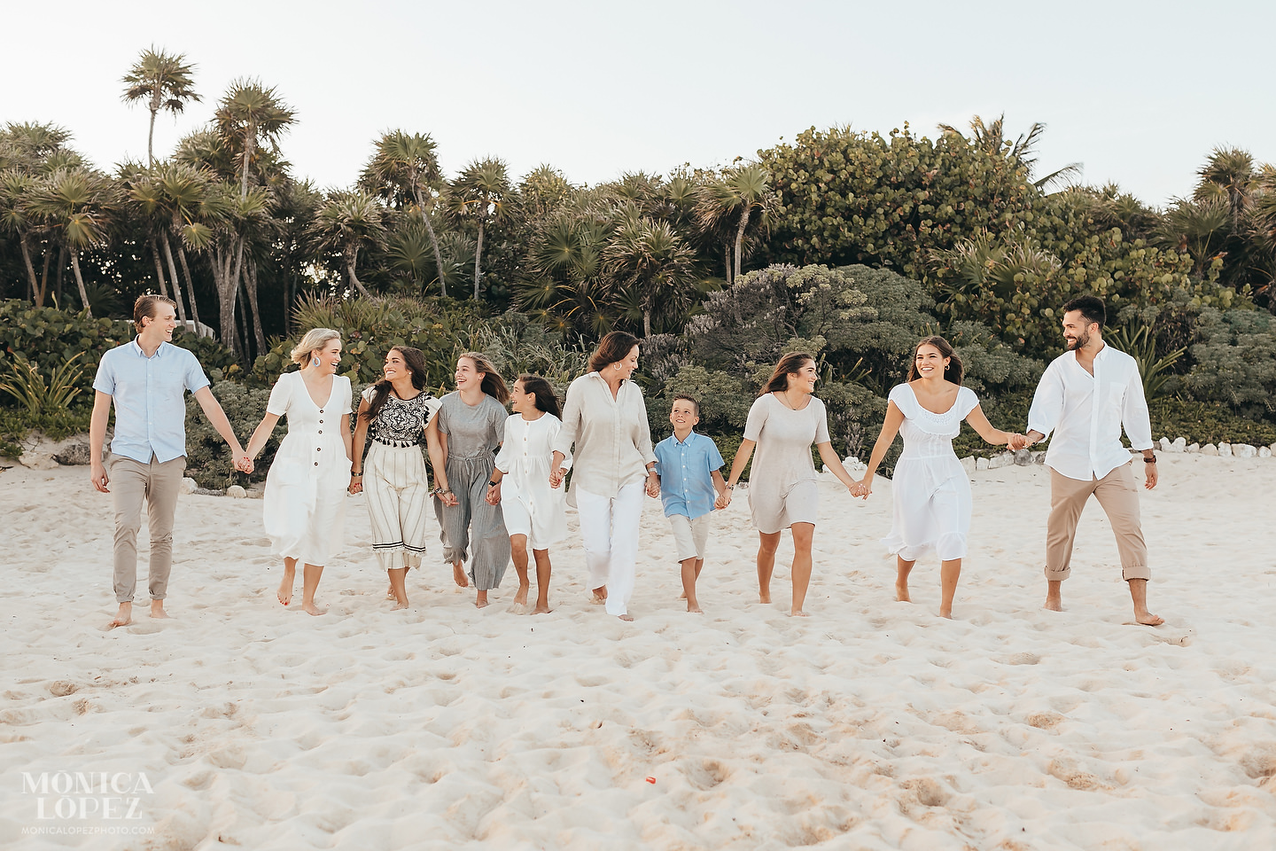 Grand Luxxe Riviera Maya Family Portraits by Monica Lopez Photography