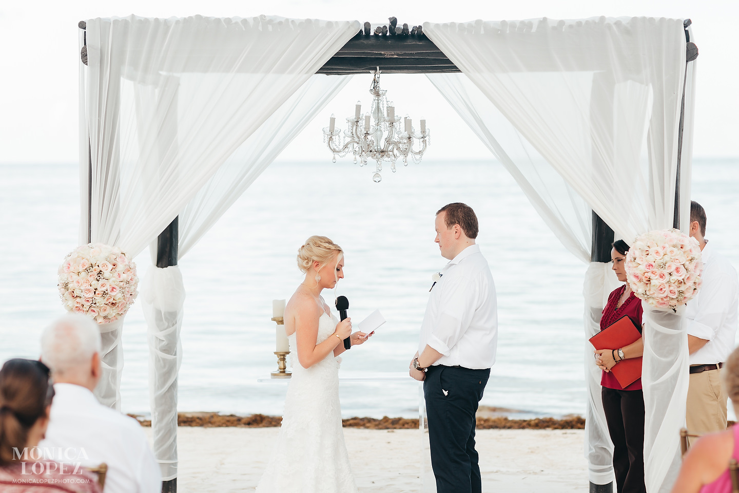 Azul Beach Riviera Wedding by Monica Lopez Photography