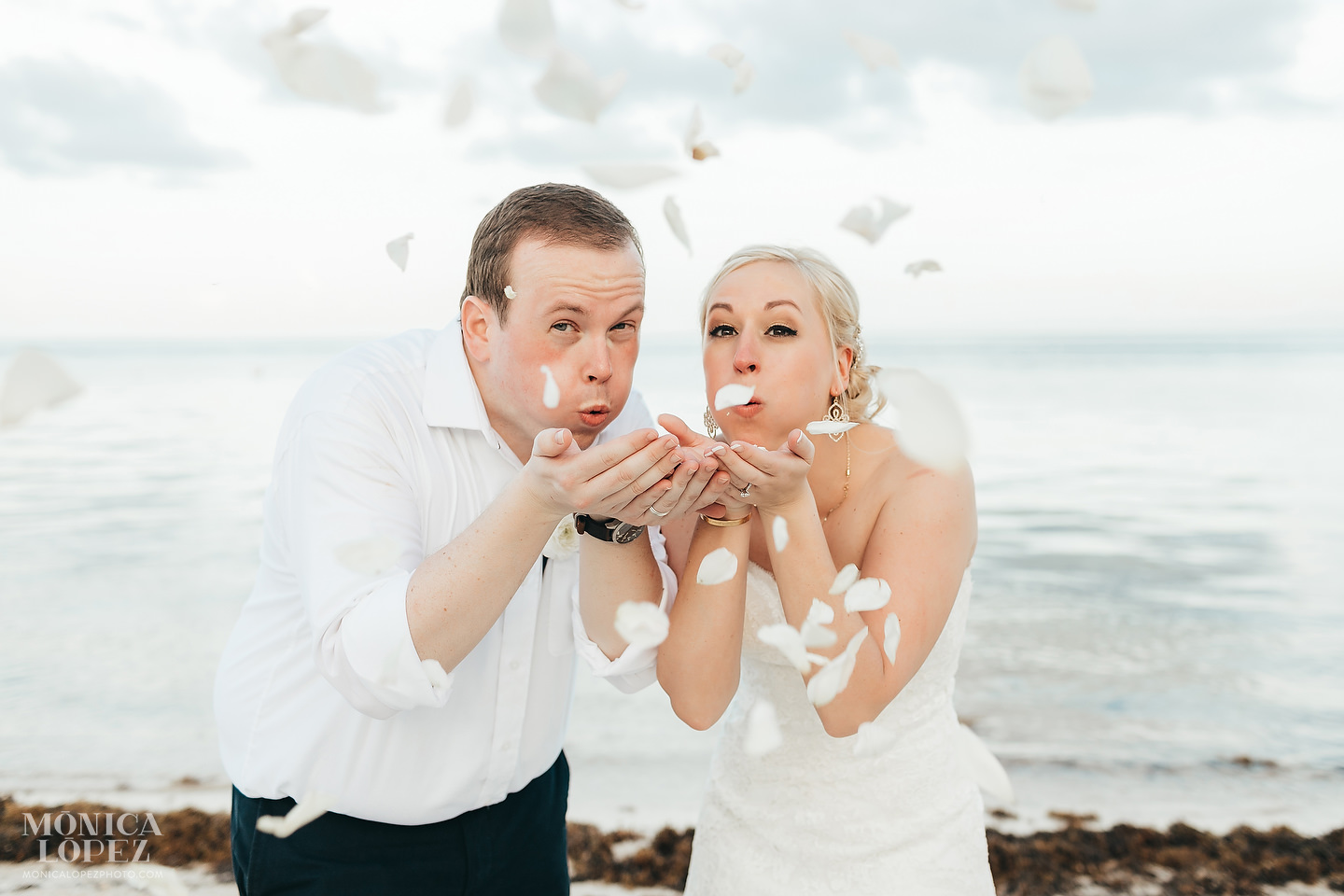 Azul Beach Resort Riviera Maya Wedding by Monica Lopez Photography