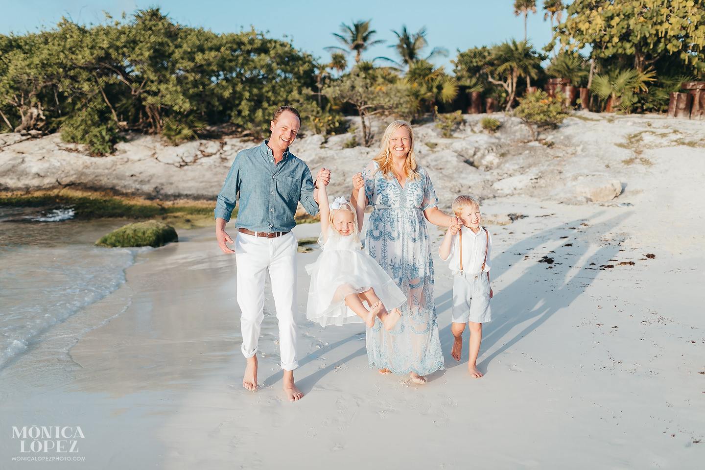 Club Med Cancun Family Portraits - Judd Family by Monica Lopez Photography