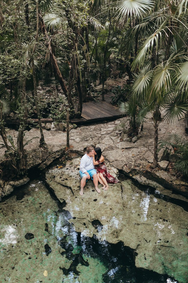 Romantic Cenote Portraits