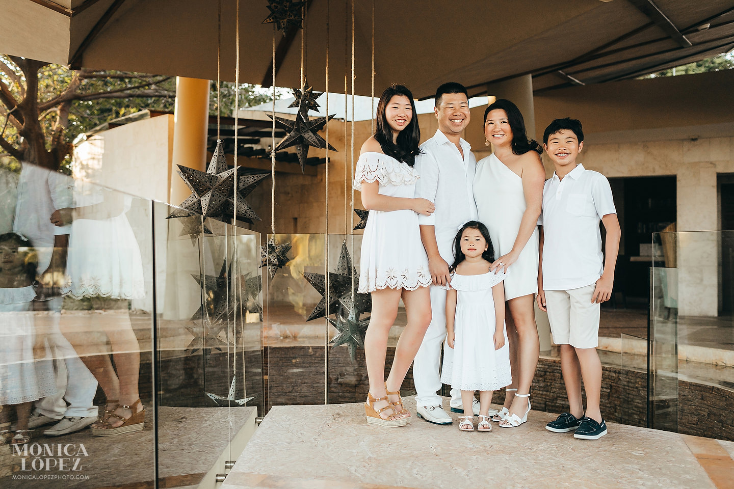 Rosewood Mayakoba Family Portraits by Monica Lopez Photography