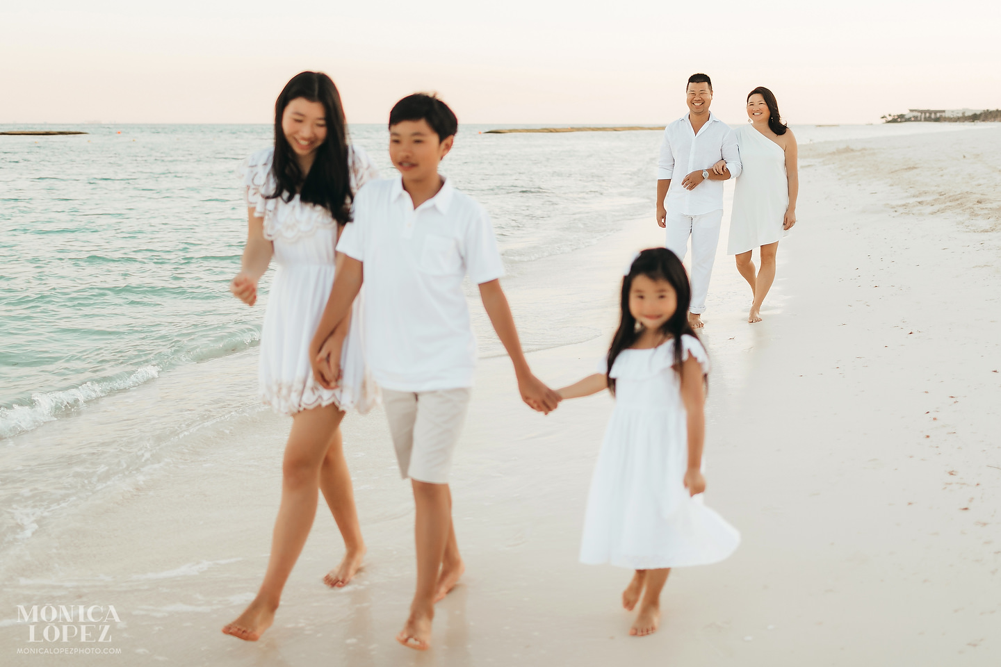 Rosewood Mayakoba Family Portraits by Monica Lopez Photography