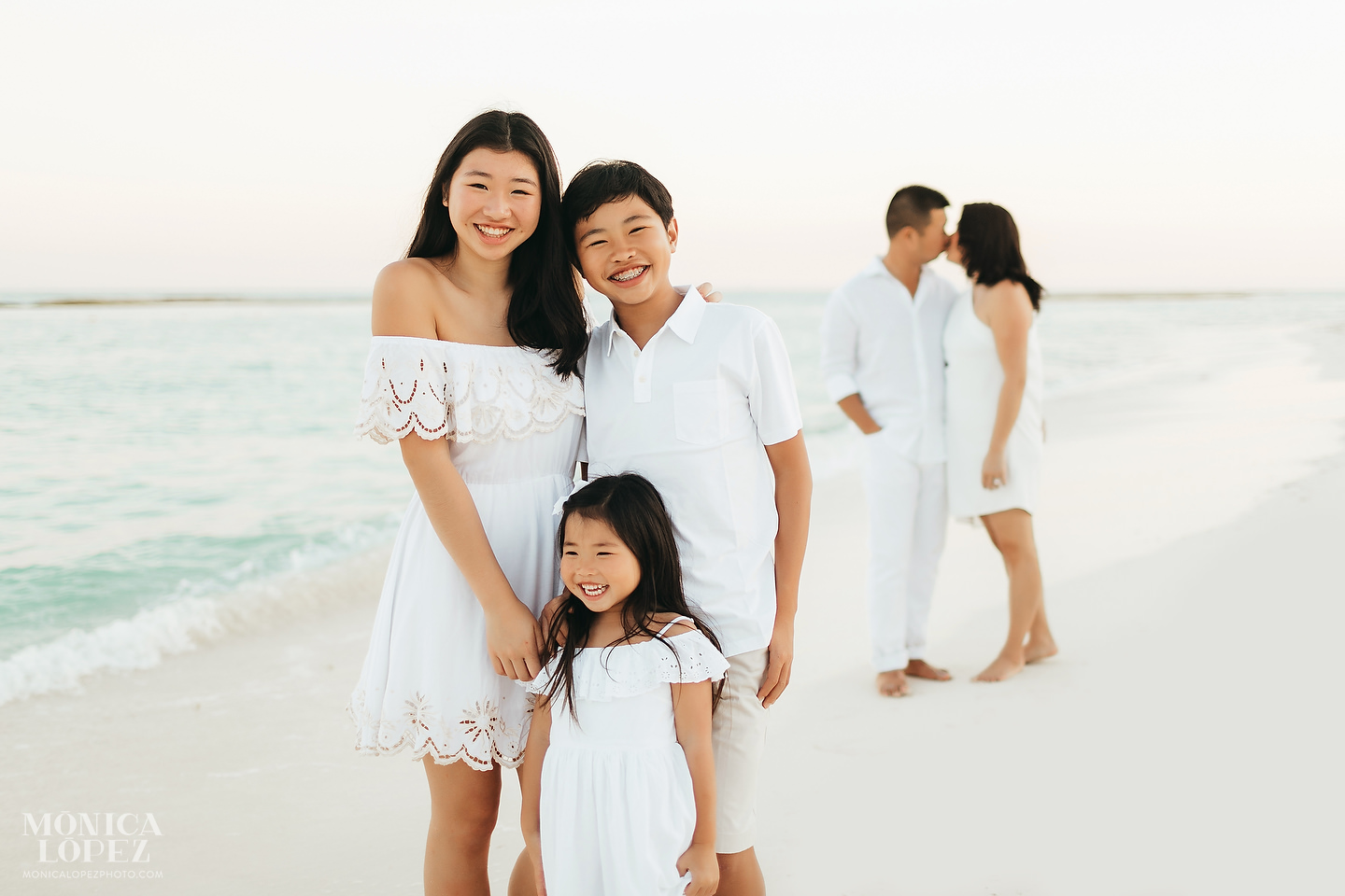 Rosewood Mayakoba Family Portraits by Monica Lopez Photography