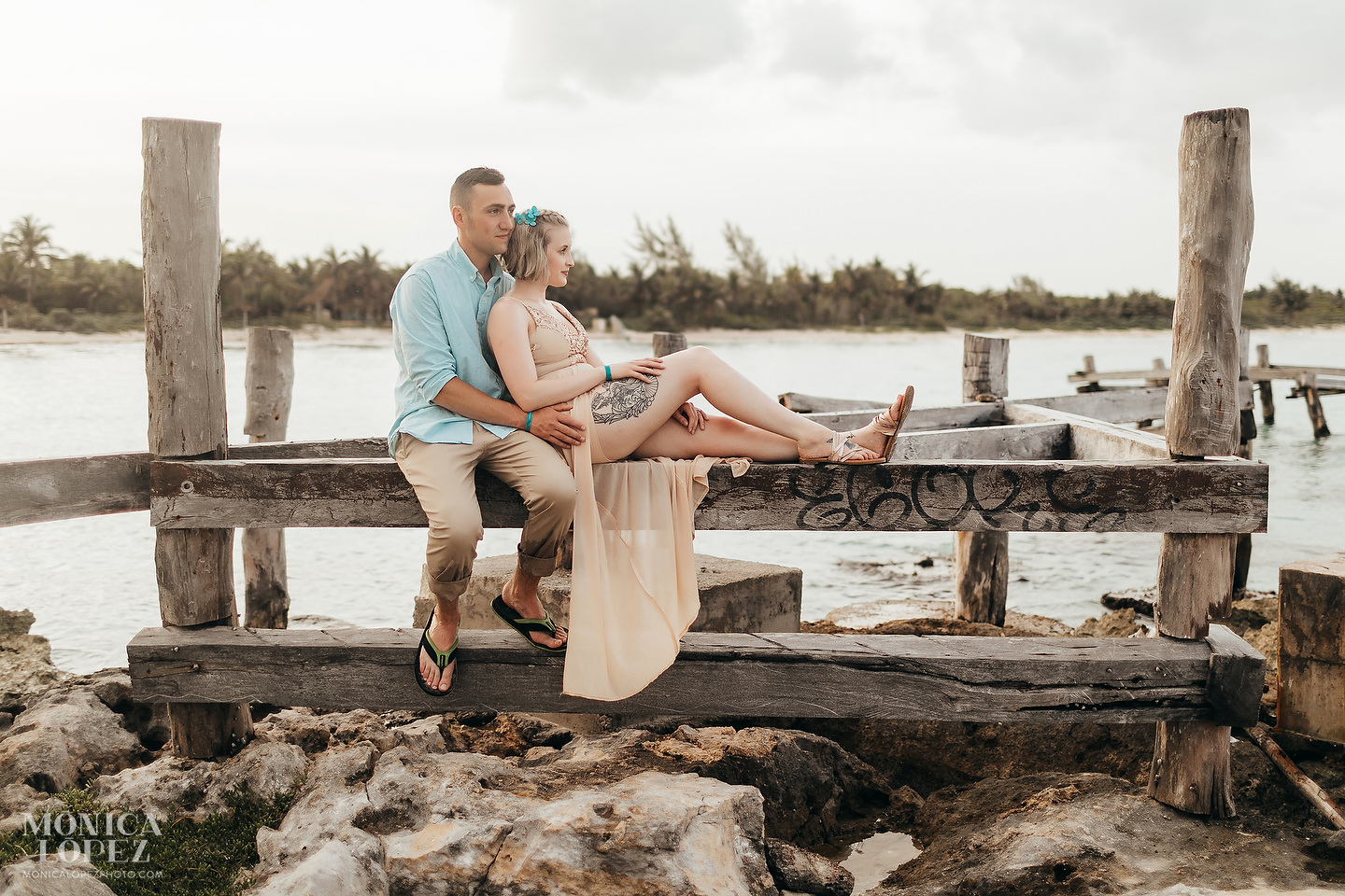 Xpu-Ha-Romantic Anniversary Portraits by Monica Lopez Photography