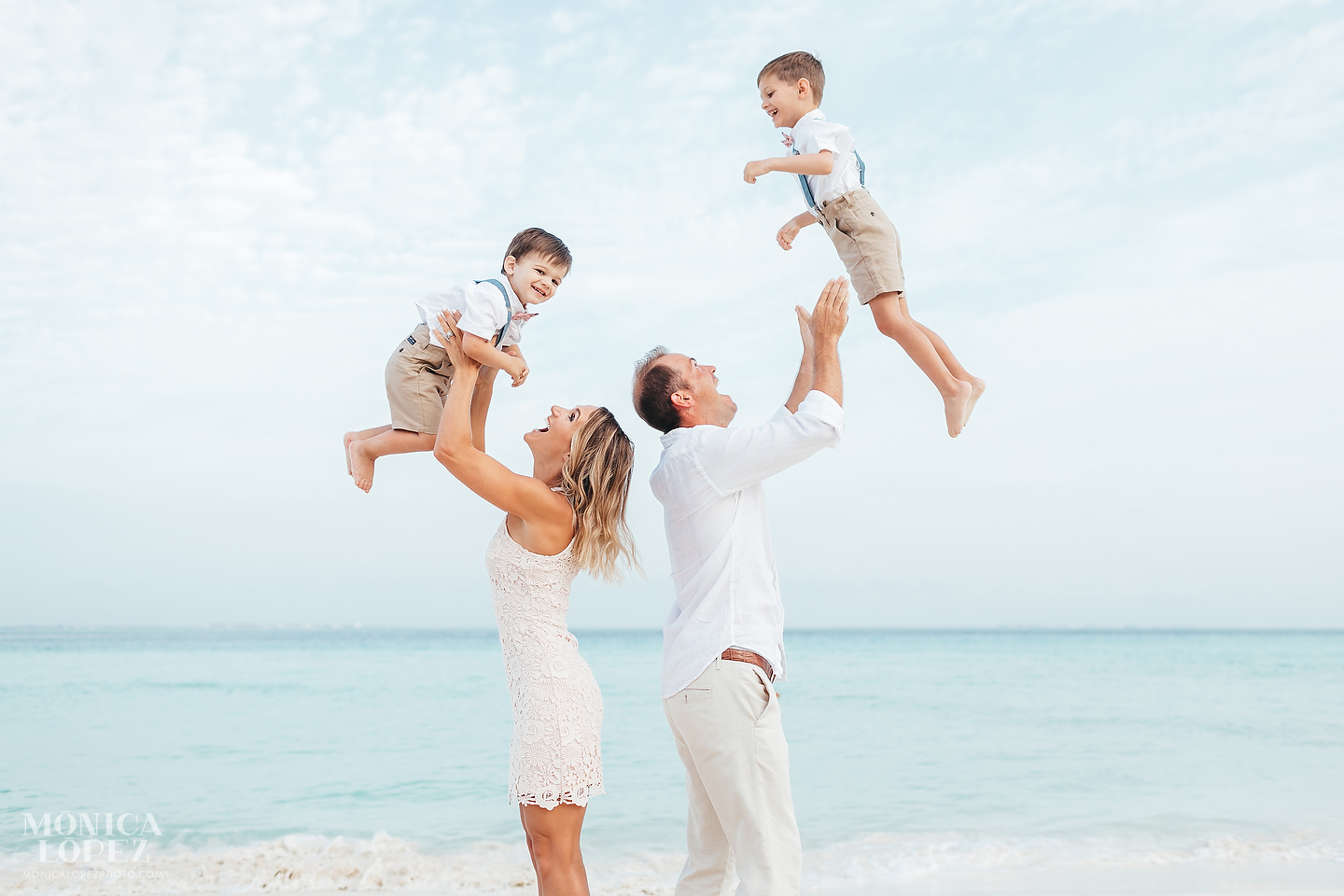 Isla Mujeres Family Portraits, Quintana Roo, Mexico by Monica Lopez Photography
