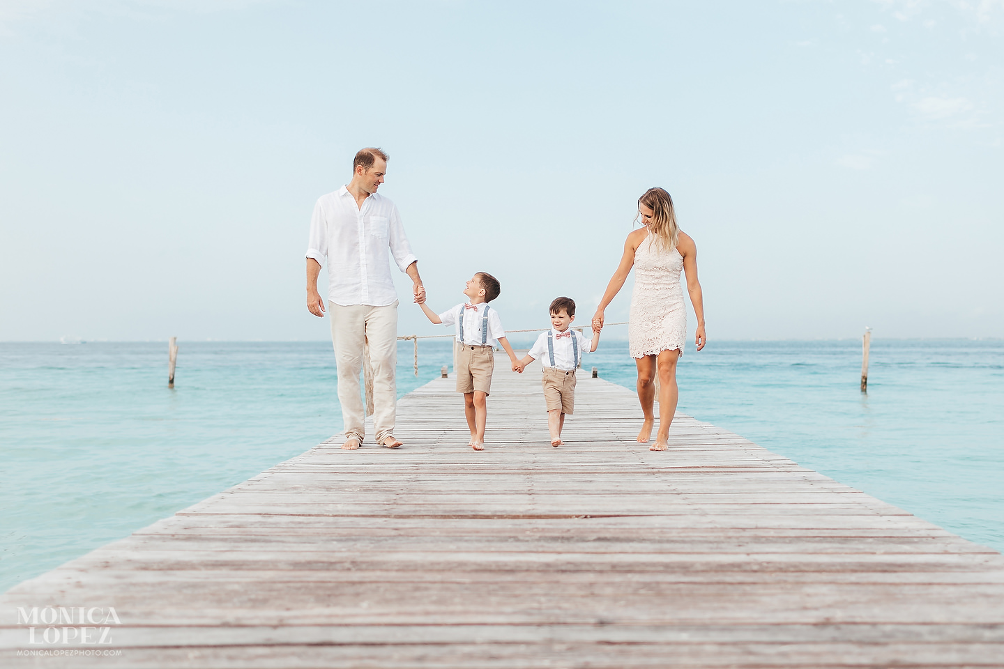 Isla Mujeres Family Portraits, Quintana Roo, Mexico by Monica Lopez Photography