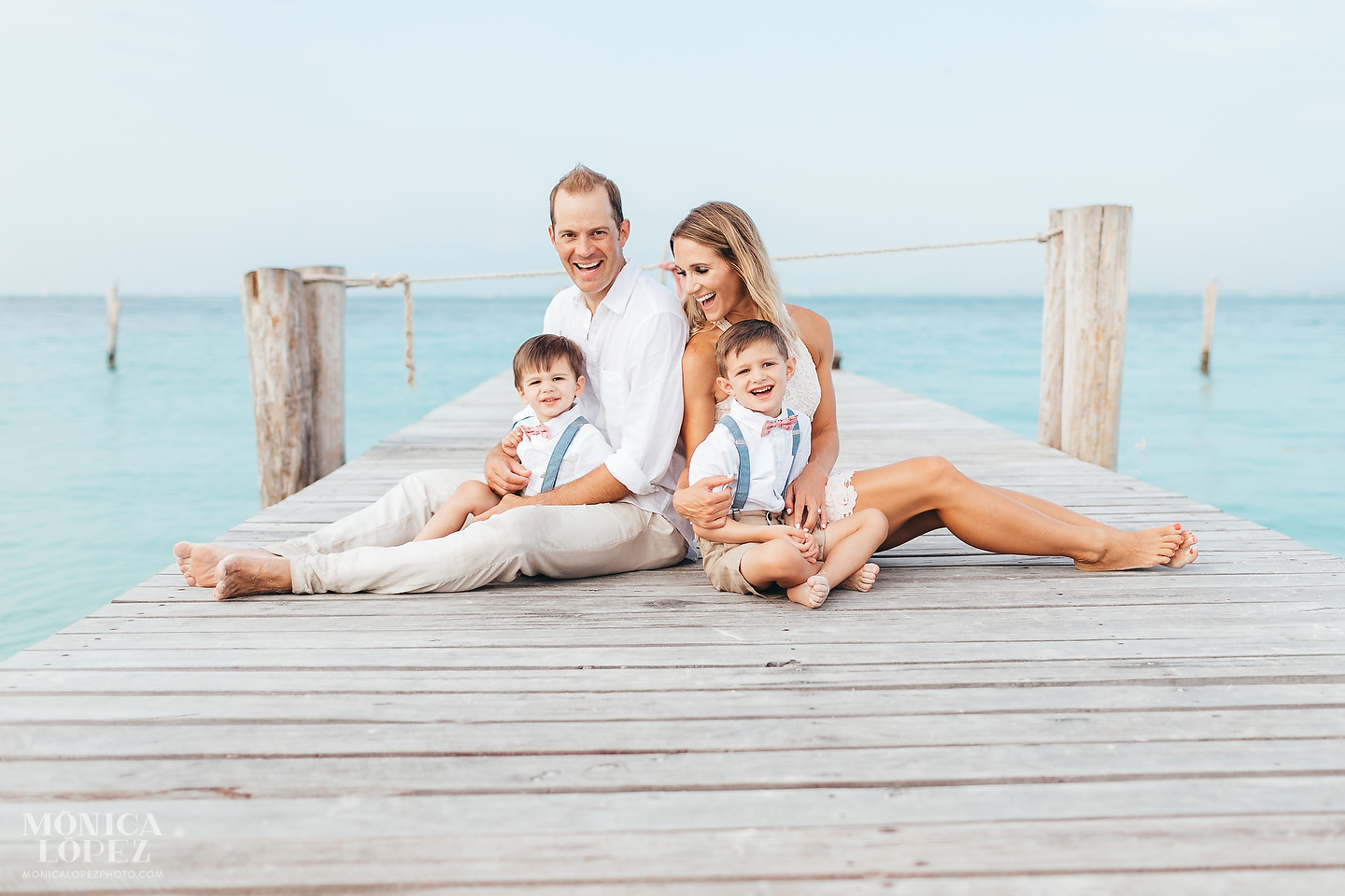 Isla Mujeres Family Portraits, Quintana Roo, Mexico by Monica Lopez Photography