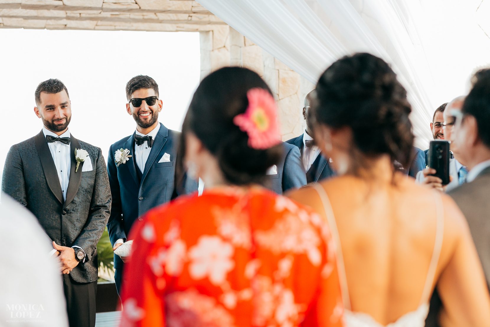 Royalton Riviera Cancun Hideaway Sky Terrace Wedding - First Look
