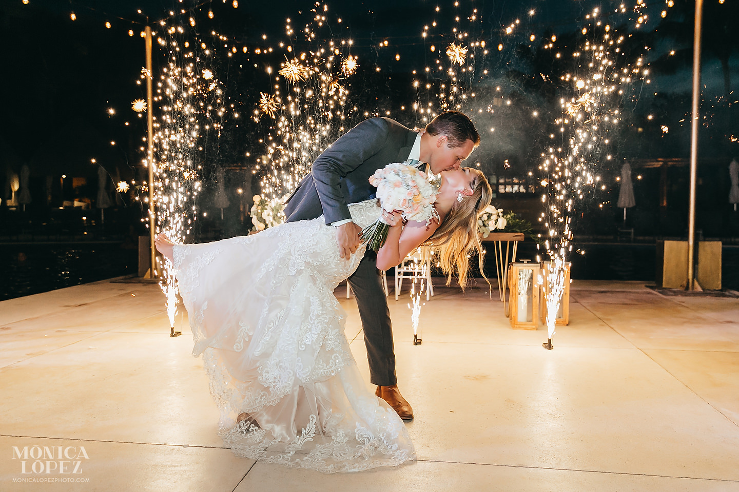 Dreams Riviera Cancun Beach Wedding by Monica Lopez Photography