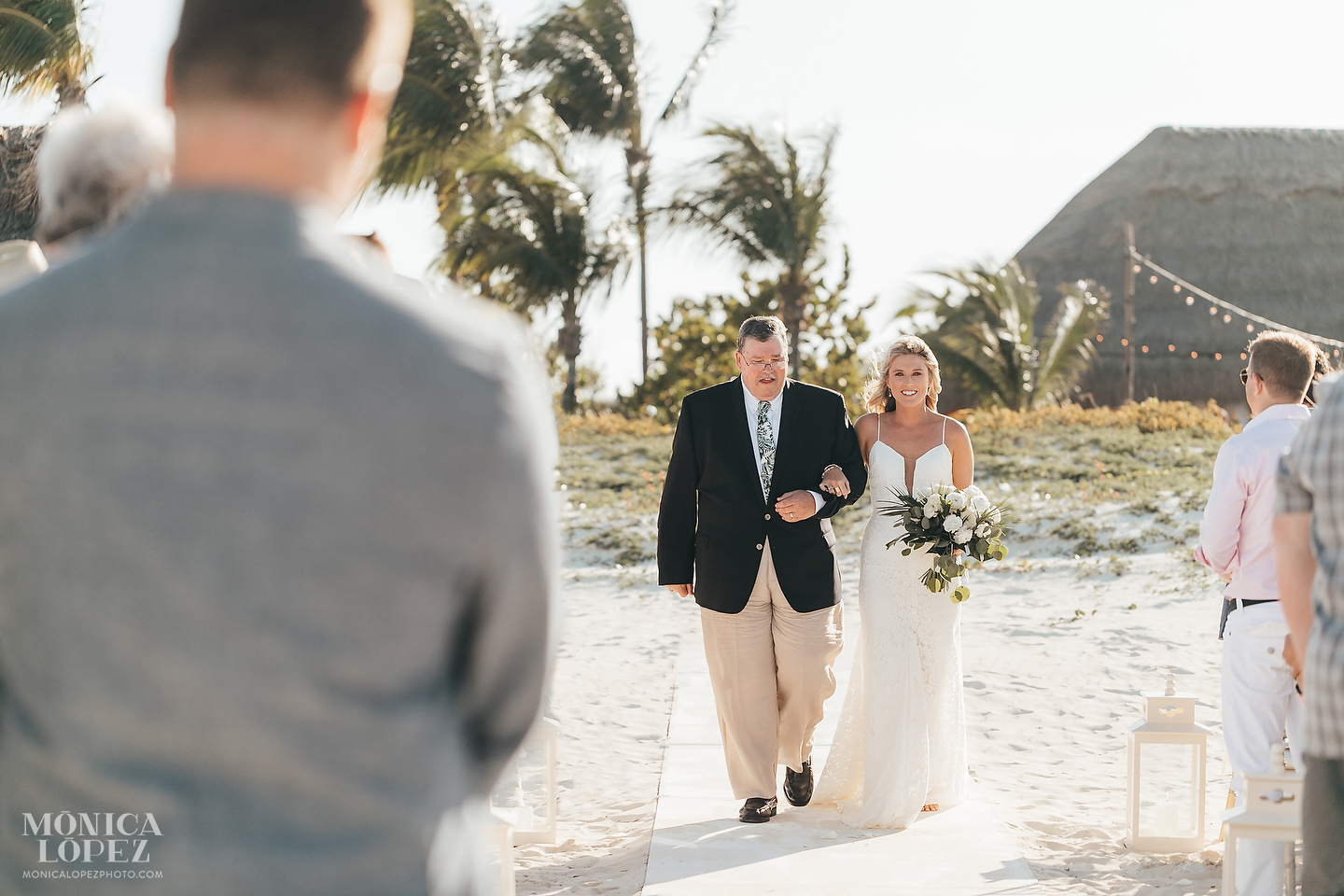 Finest Playa Mujeres Wedding by Monica Lopez Photography