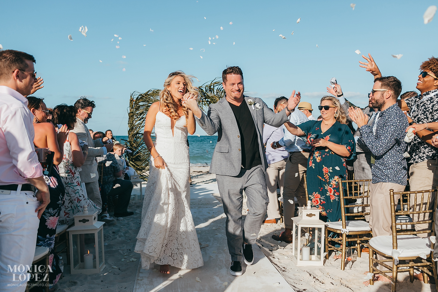 Finest Playa Mujeres Wedding by Monica Lopez Photography