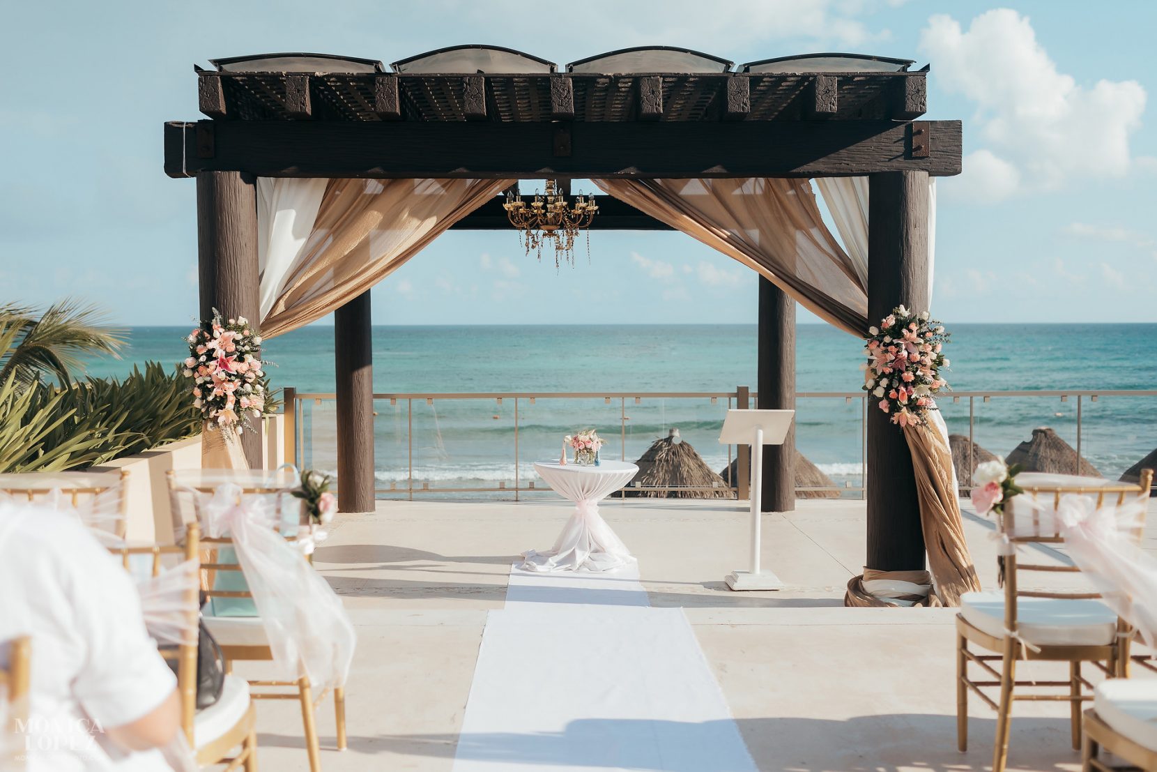 Now Jade Pergola Wedding by Monica Lopez Photography