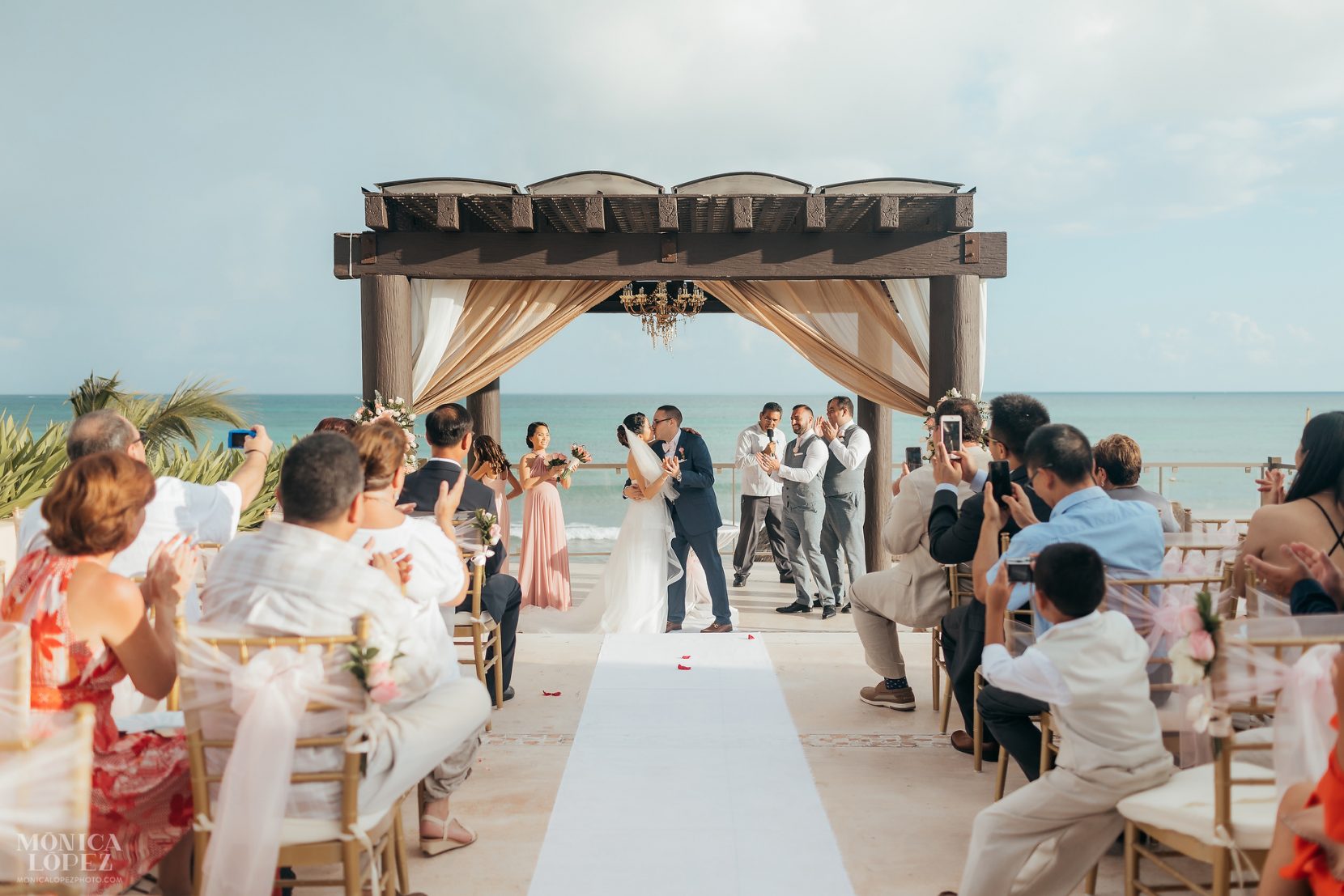Now Jade Pergola Wedding by Monica Lopez Photography