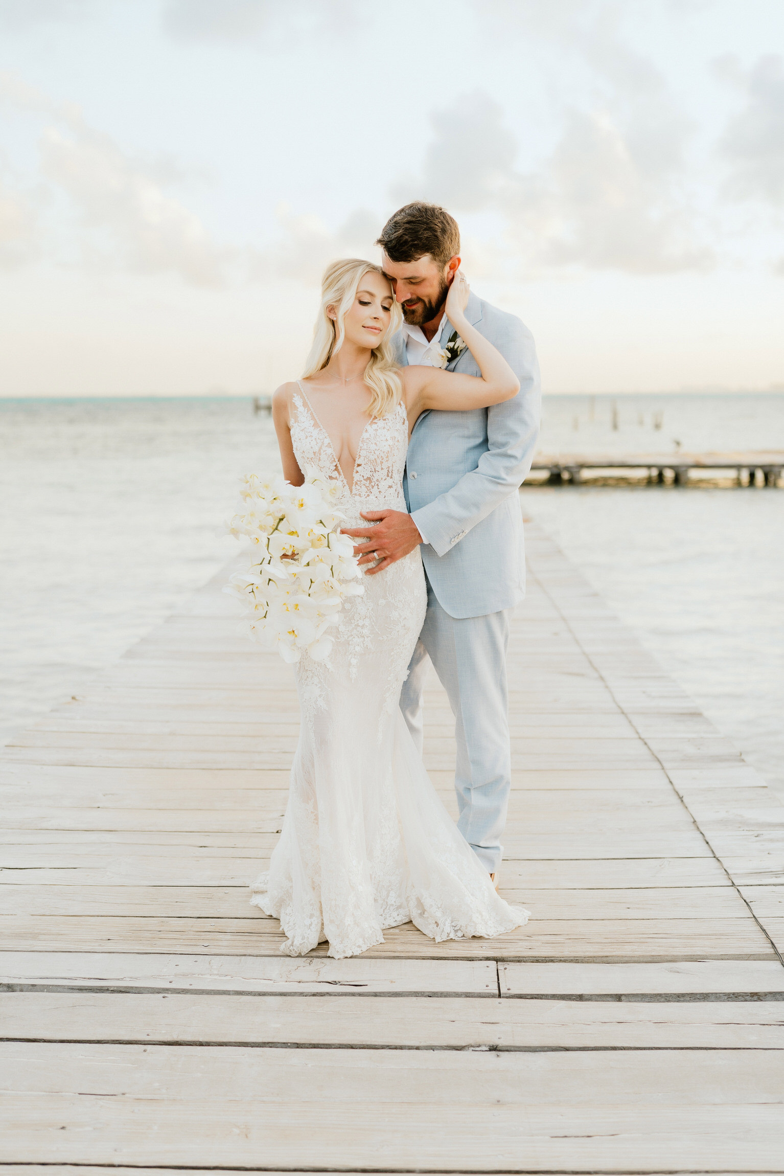 Isla Mujeres Zaza Beach Club Wedding